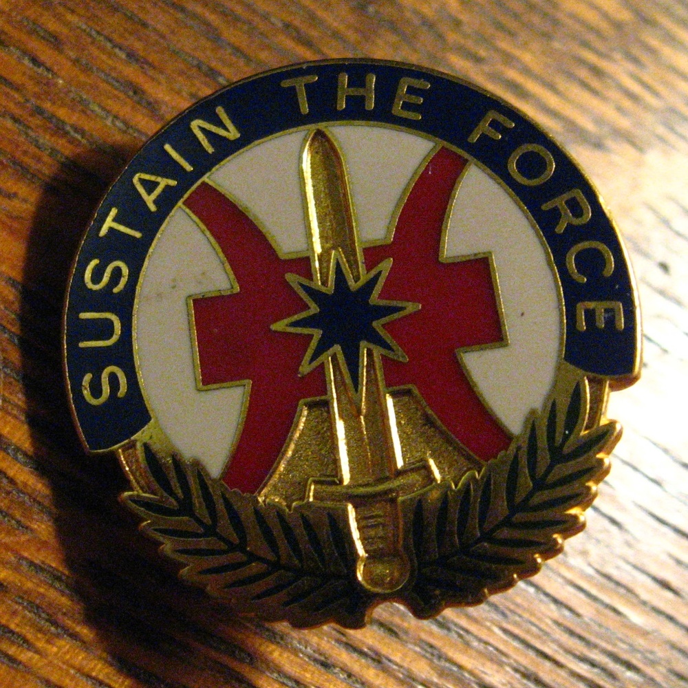 8th Theater Sustainment Command Pin - USA Army